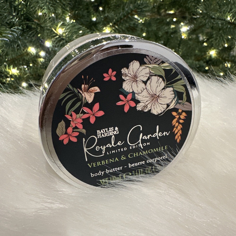 Baylis & Harding Royale Garden LTD Edition Verbena Chamomile BODY BUTTER Cream